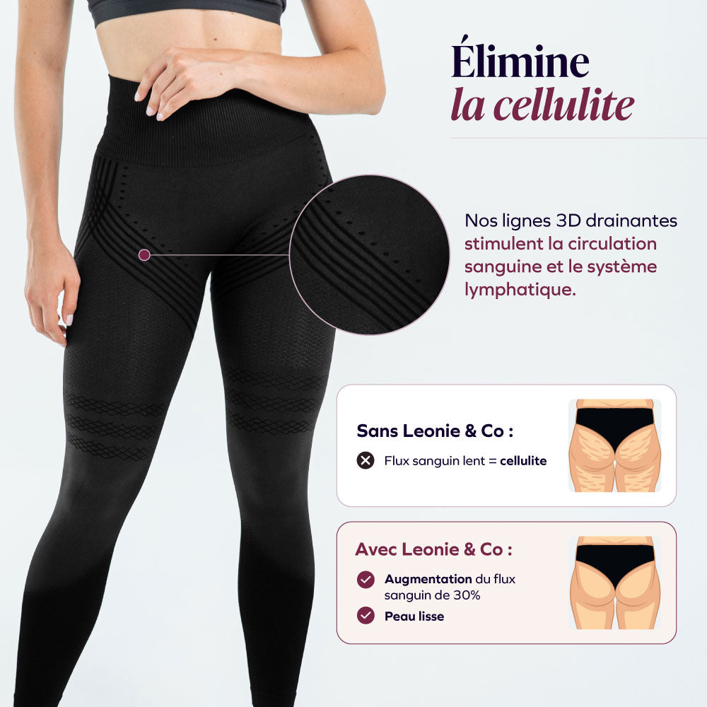 Legging 3D | Noir