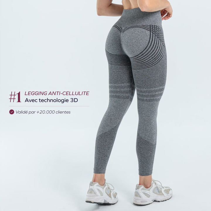 Legging 3D | Noir