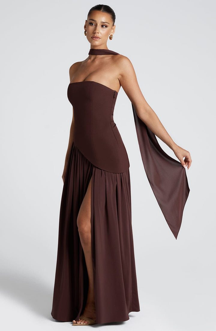 DELACROIX | ROBE MAXI ÉLÉGANTE