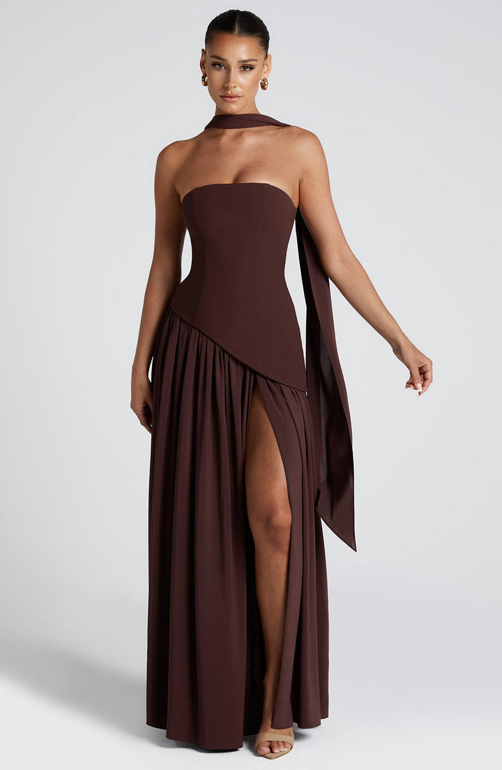 DELACROIX | ROBE MAXI ÉLÉGANTE